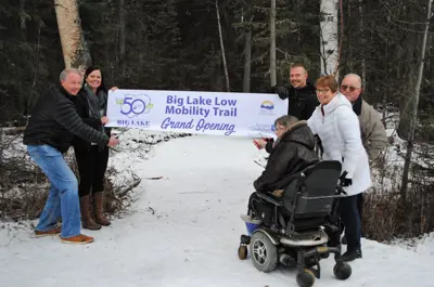 Big Lake Community Hall Low Mobility Trail